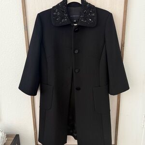 Banana Republic Wool Beaded Jacket Medium